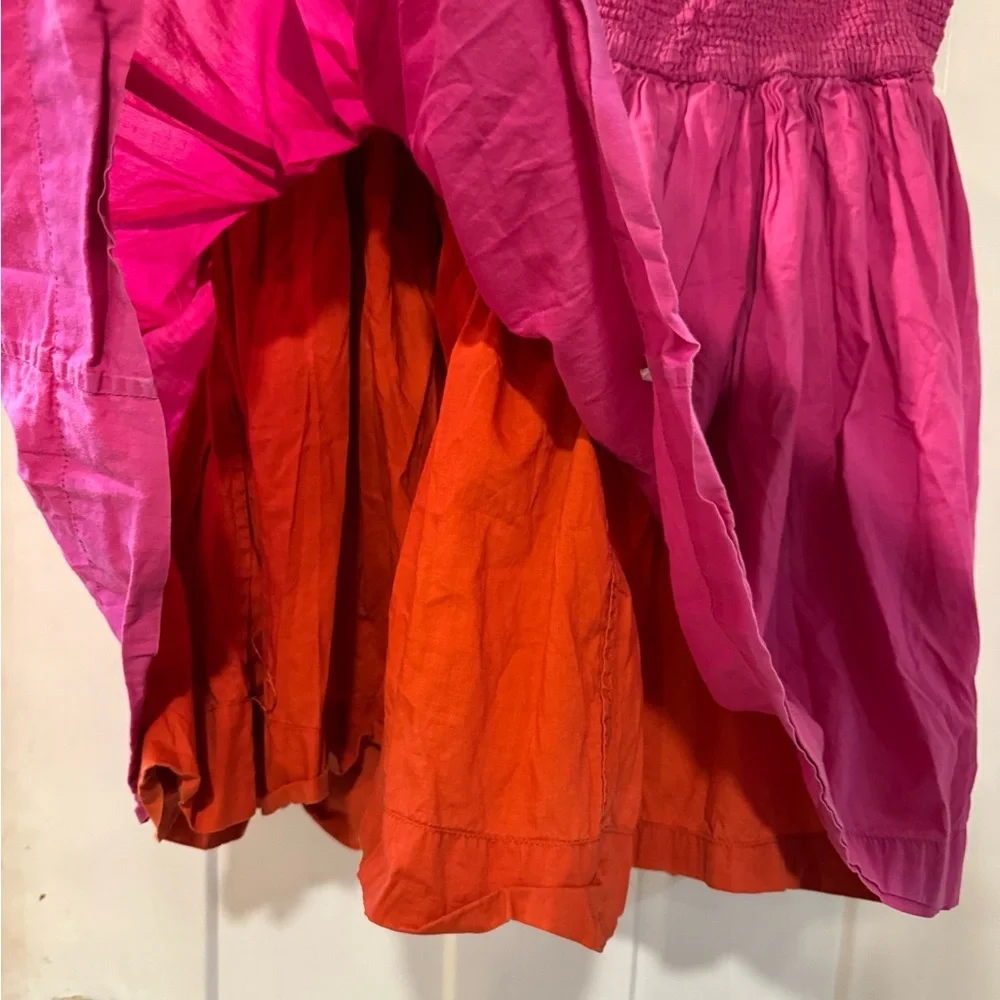 Gap skirt reversible pink and orange mini skirt size M N1.2 - Picture 6 of 11